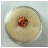 Round Orange Gemstone 3.42 ct - Not sure of Name
