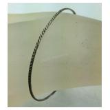 Sterling Silver Bangle Bracelet