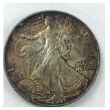 1991 1 Troy Ounce Liberty Silver Coin