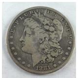 1881-S Morgan Dollar