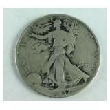1937 Walking Liberty Half Dollar