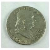 1960 D Franklin Half Dollar