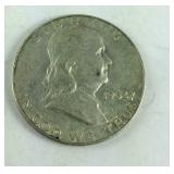 1962 D  Franklin Half Dollar