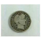 1902 Barber Dime