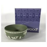 Wedgwood sage sacrificial bowl, 8" x 4 3/4", 0004