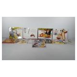 Eleven Calvin and Hobbes books by Bill Watterson,