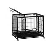 Heavy duty animal crate, in box. Unassembled.