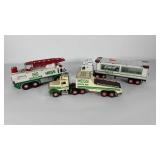 Three Hess trucks, no boxes