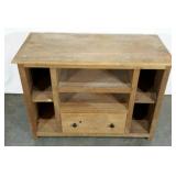 Unfinished stand, 19 x 39 x 28, needs cleaned