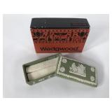Wedgwood ringholder box, includes box, 3 3/4" x