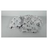 King size French bulldog sheet set, includes