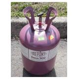 Freon 502 tank fills full