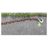 Log Chain, both hooks, 8ft long