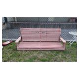 Nice wooden Outdoor Porch Swing, 5ft.