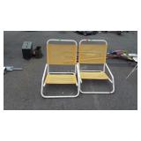 Two older Beach Chairs
