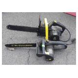 Two Electric 14" Chainsaws, non-tested by Hash