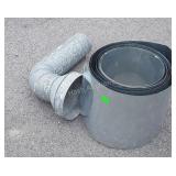 Galvanized Flashing, 12" wide partial roll, plus