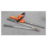 B&D Electric hedge Clippers, and limb Loppers