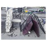 3pc lit, Folding Bed cot with cushion, early card