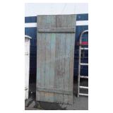 Old Door, 27.5x 62.5" high,