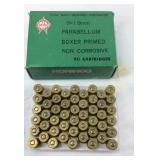 Ammo, 9x19 parabellum boxer primed full box