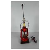 Dietz Ranch Craft lantern lamp, stands 21" tall,