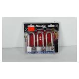 Master lock set with keys, unopened