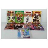 Nine "Chew" comic books, includes volumes 1-3 and