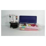 Christmas lights (not tested) and metal gift