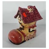 Old woman who lived in a shoe, ceramic cookie jar