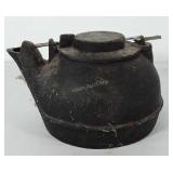 Cast iron tea kettle
