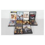 Ten DVD movie titles