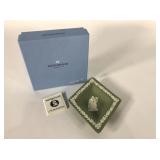 Wedgwood diamond dish with box, 5 3/4" x 4 1/2",