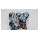 Five cool head gear, new in packages