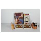 Kitchenwares, includes cookbook, Hamilton beach