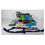 Pet supplies, includes leashes, bark collars mnk