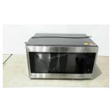LG easy clean microwave with interior tray.