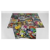 Comic books, eleven titles including Thor, Iron