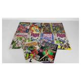 Comic books, ten Marvel titles including Alpha