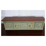 Home Interiors table top or wall mount storage