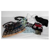 Mixed lot: purses, Vera Bradley wallet, Farmall