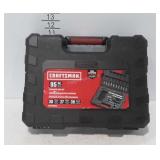 Craftsman 95pc Mechanics Tool Set, case is zip