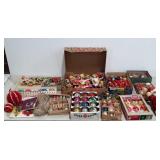 Vintage Christmas lot: lots of mercury glass