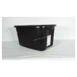18 gallon storage tote with lid.