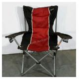 Craftsman camp chair, faded, frayed, back is