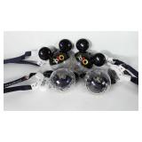 Four light up Disney Parks necklaces