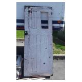 Early House Door, 32x77" one panel popped out.