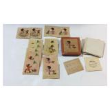 1936 greeting cards honey Chile original box