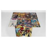 Comic books,  ten DC Comics titles including The