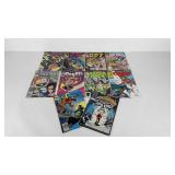 Comic books, ten Marvel titles including Bill &